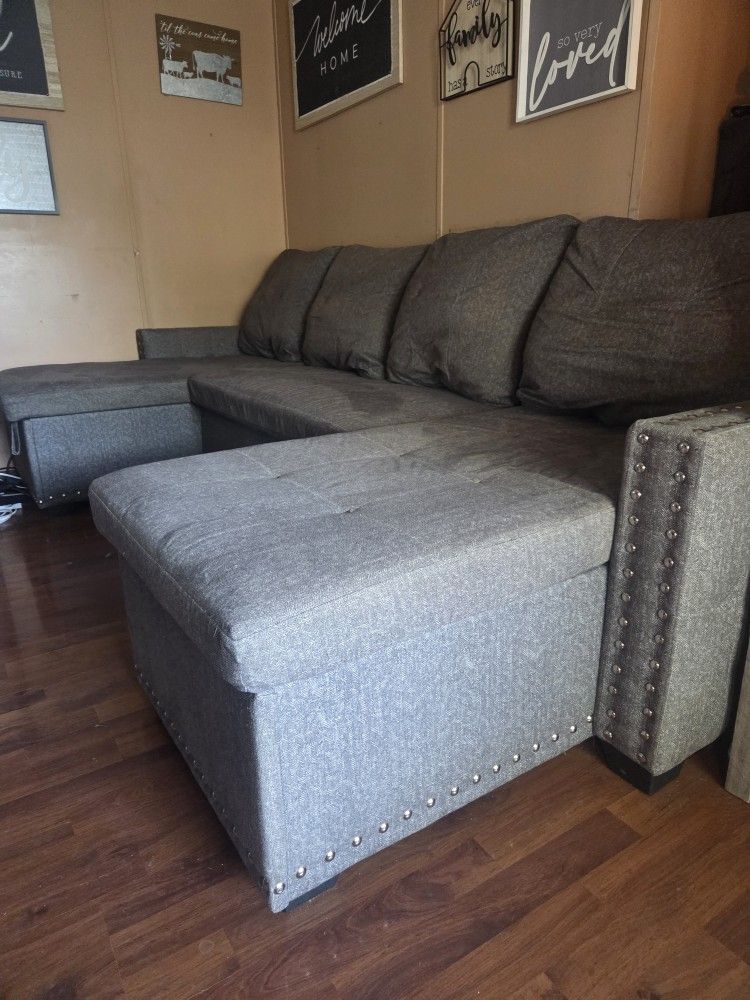 Pull Out Couch With Double Chaise