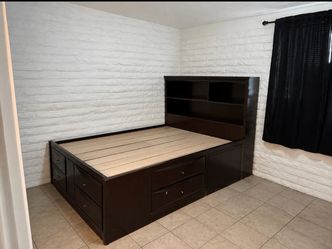 Queen bed frame