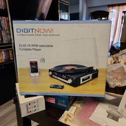 Digit Now! Turntable &cassette @ radio Player And Recorder