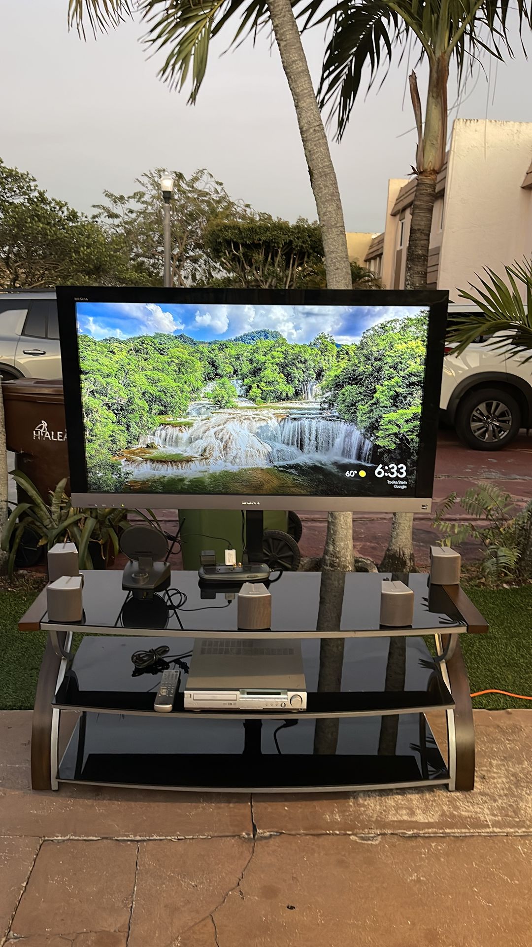 Sony 46” Bravia 1080P TV ( not smart) w/home theater $199 OBO