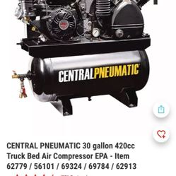 30 GALLON GAS  COMPRESSOR 2STAGE  