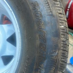 Never Used Rv Trailer Rim And Tire 