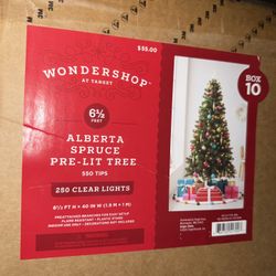 61/2 Pre Lit Christmas Tree 