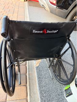 Standard size wheelchair