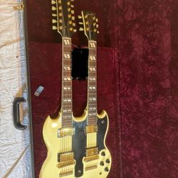2006 Gibson Custom Shop EDS-1275 Sg Double Neck Electric Guitar White
