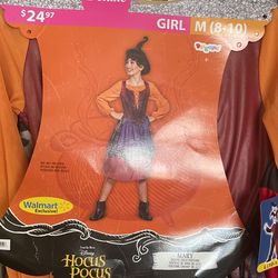 Girl Hocus Pocus Mary Costume