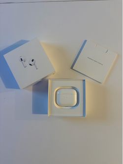 Apple AirPods Pro White In-Ear Wireless Bluetooth Earbuds w/ Charging Case