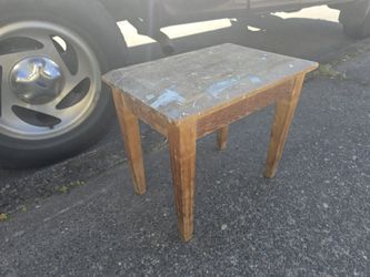 Small Handmade Rustic Wooden Bench