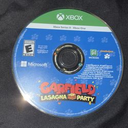 Microsoft Xbox Series X/One Garfield Lasagna Party Video Game Rated E 