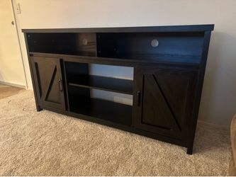 Black entertainment center