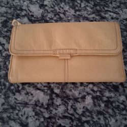 Fossil Leather Wallet Butter Yellow