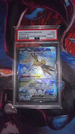 PSA 10 Zapdos EX SIR