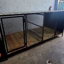 8x4 Super Duty Dog Cage 