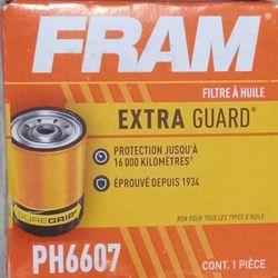 Engine Oil Filter-Extra Guard Fram PH6607