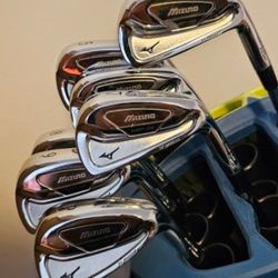 BRAND NEW ! MIZUNO MP59 Golf Iron Set 4- 9, PW MIZUNO Light Weight Golf Stand Bag