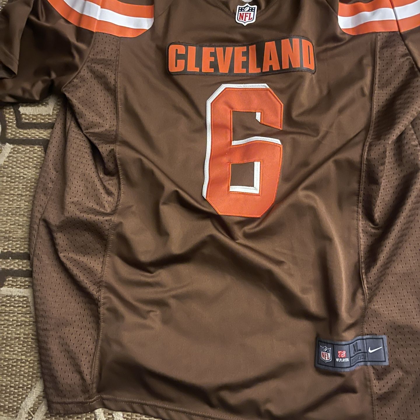 Baker Mayfield Cleveland Browns Men's Nike Vapor Limited Jersey for Sale in  Marysville, OH - OfferUp