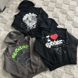 Sp5der Hoodies (s)