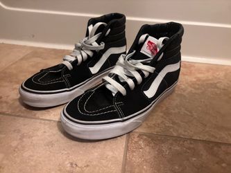 Vans SK8-Hi Black White High-Top Sneakers