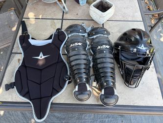 All-star catchers gear junior youth/baseball/gear
