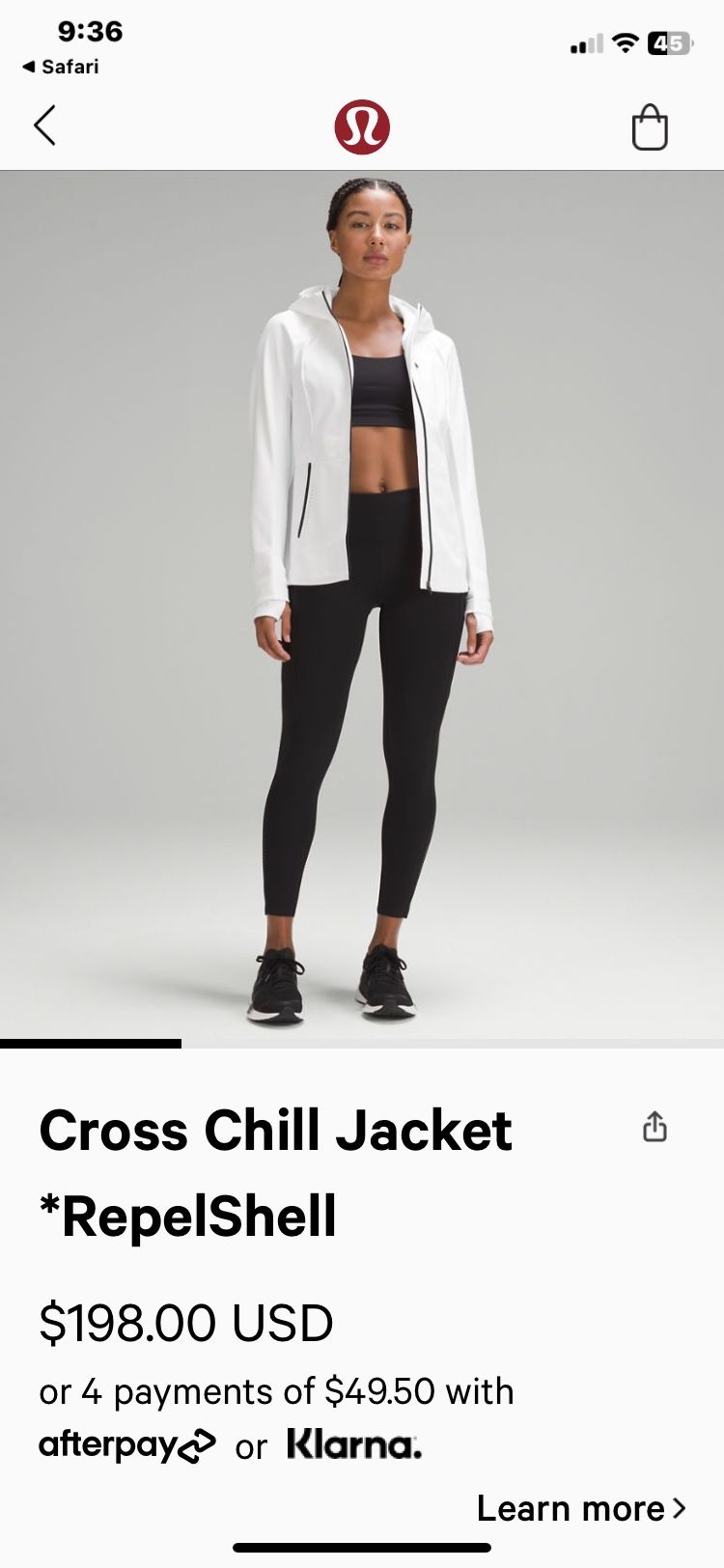 Lululemon Cross Chill Jacket Review 