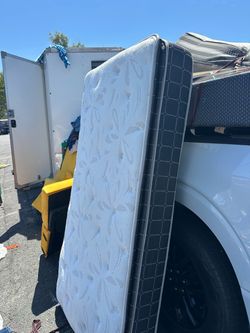 Mattress twin pillow top
