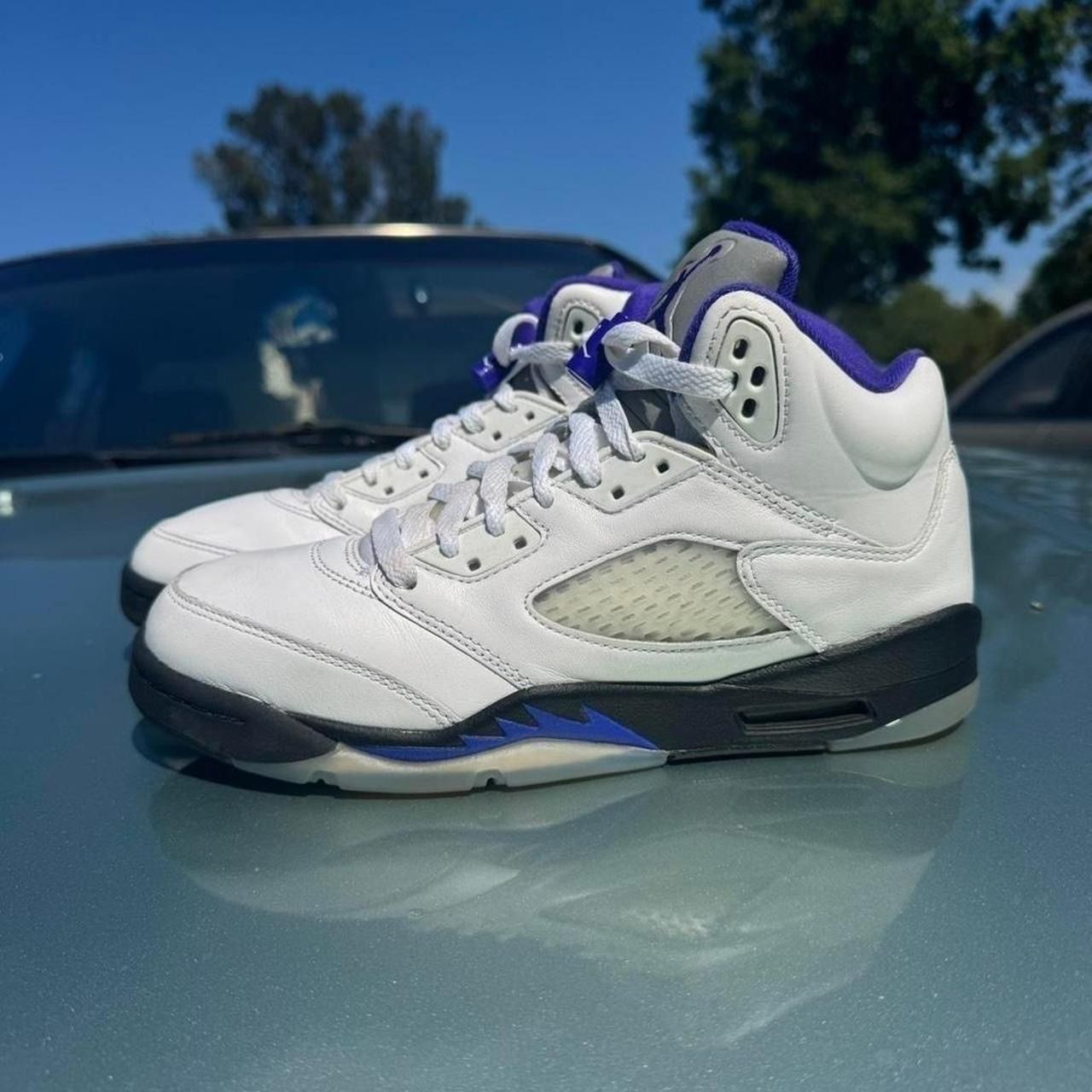 Nike Air Jordan Retro 5 Dark Concord 5s Size 7