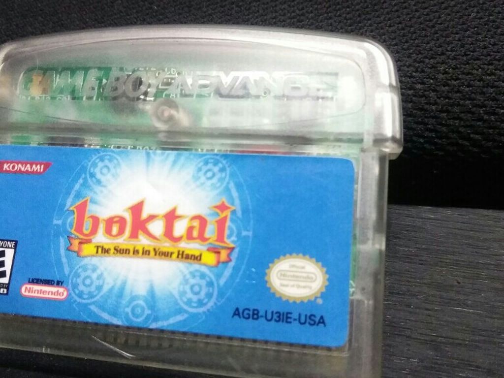 Boktai Game Boy Advance Game