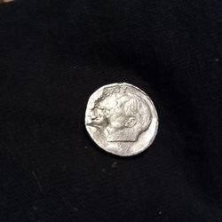 🇺🇸"Roosevelt"(die Clash)(2001)"D"Wt:2.31. Super Rare Unique Coin. Uncirculated