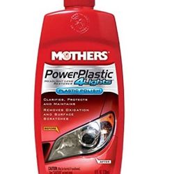 Mothers Headlight repair Plastic Polish
