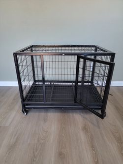 36" Medium Heavy Duty Dog Cage Kennel with Single Door and Pull-Out Tray!  (New) 📦 
