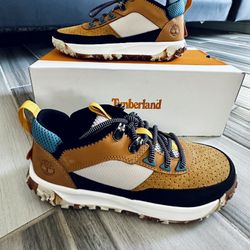 Women's Timberland Greenstride Motion 6 L/F Low Hiker Shoes - Wheat Nubuck - Size 6.5