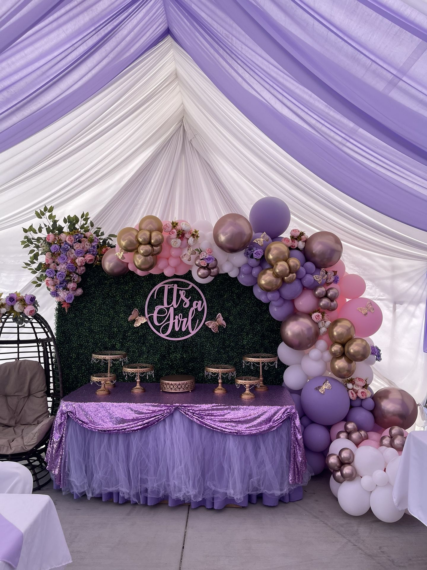 Butterflies Theme Party Decor , Baby Shower Decorations , Party Decorations, Balloons Decorations