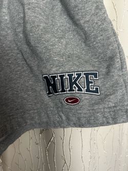 Embroidery Nike shorts.