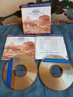 PUCCINI TOSCA Victor Opera Series