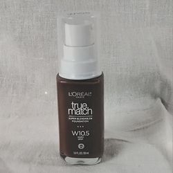 Foundation L'Oreal True Match Super-Blendable W10.5 Warm Deep 1.0 fl oz
