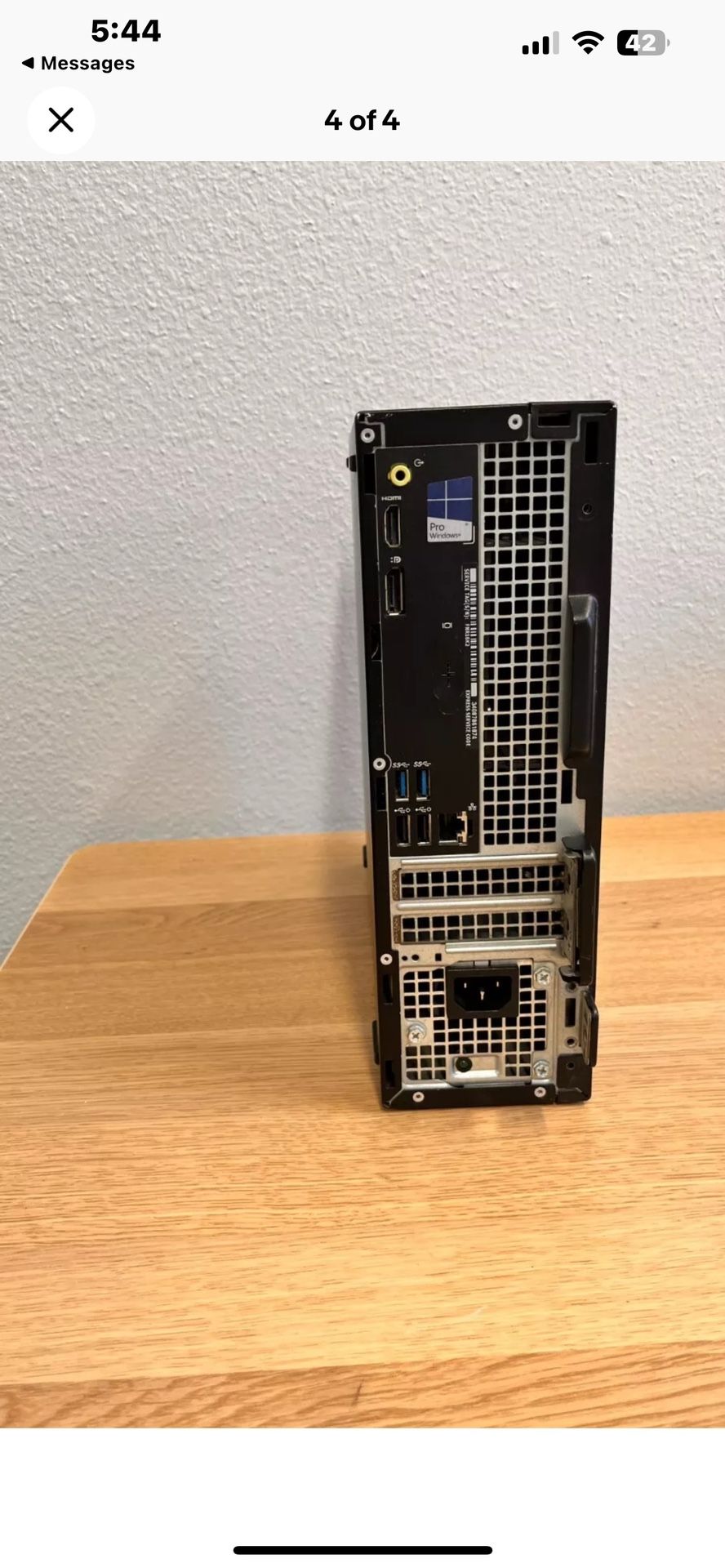 Dell OptiPlex 3050 SFF CPU: Intel Core i3 7100 3.9GHz Memory: 12