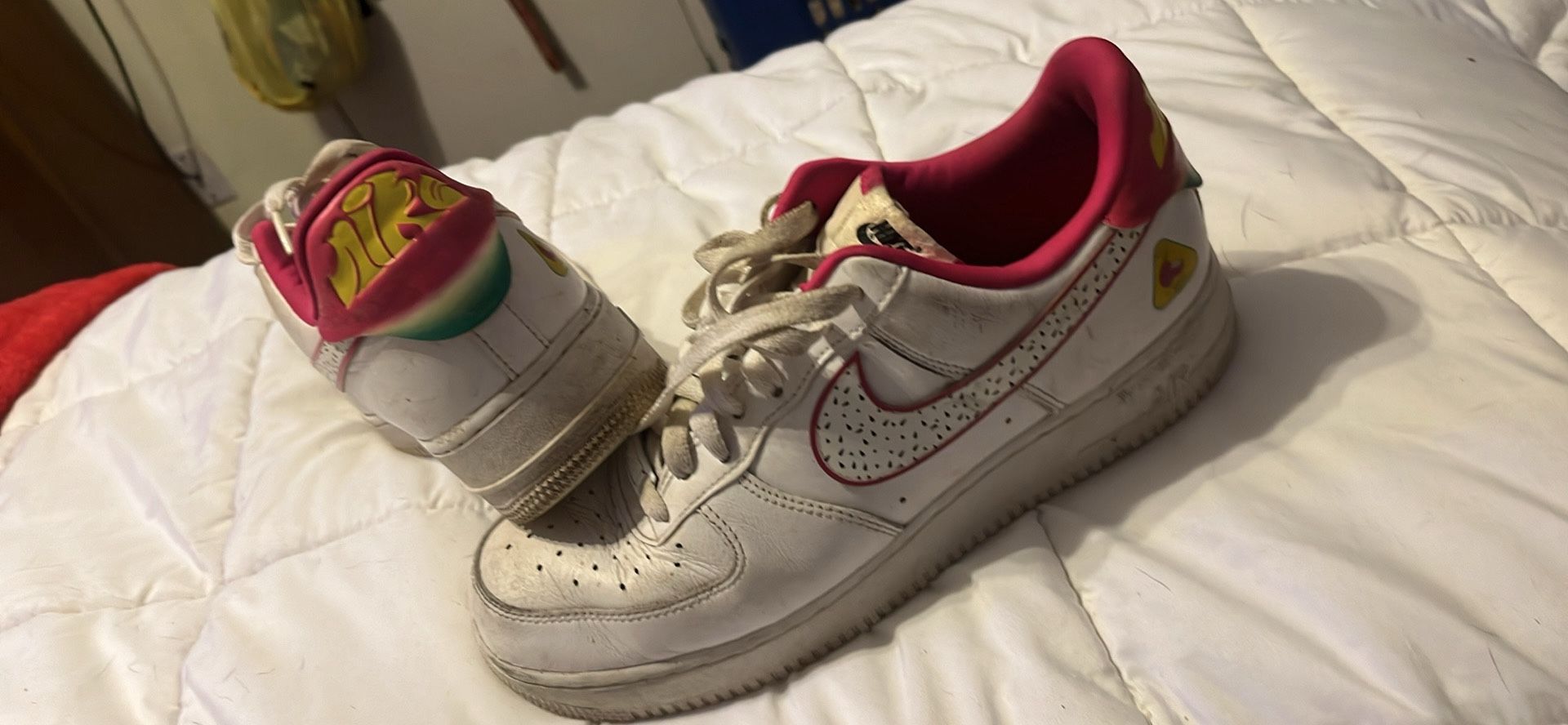 Nike Dragonfruit Air Force 1 Shoes