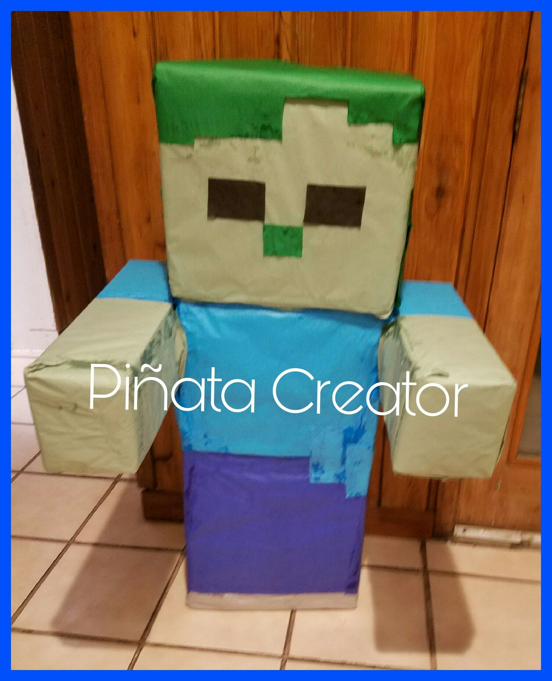 Minecraft Zombie pinata