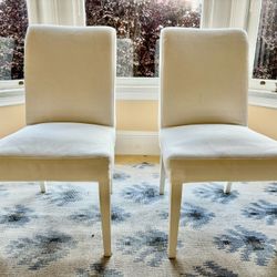 IKEA Twin White Dining Chairs
