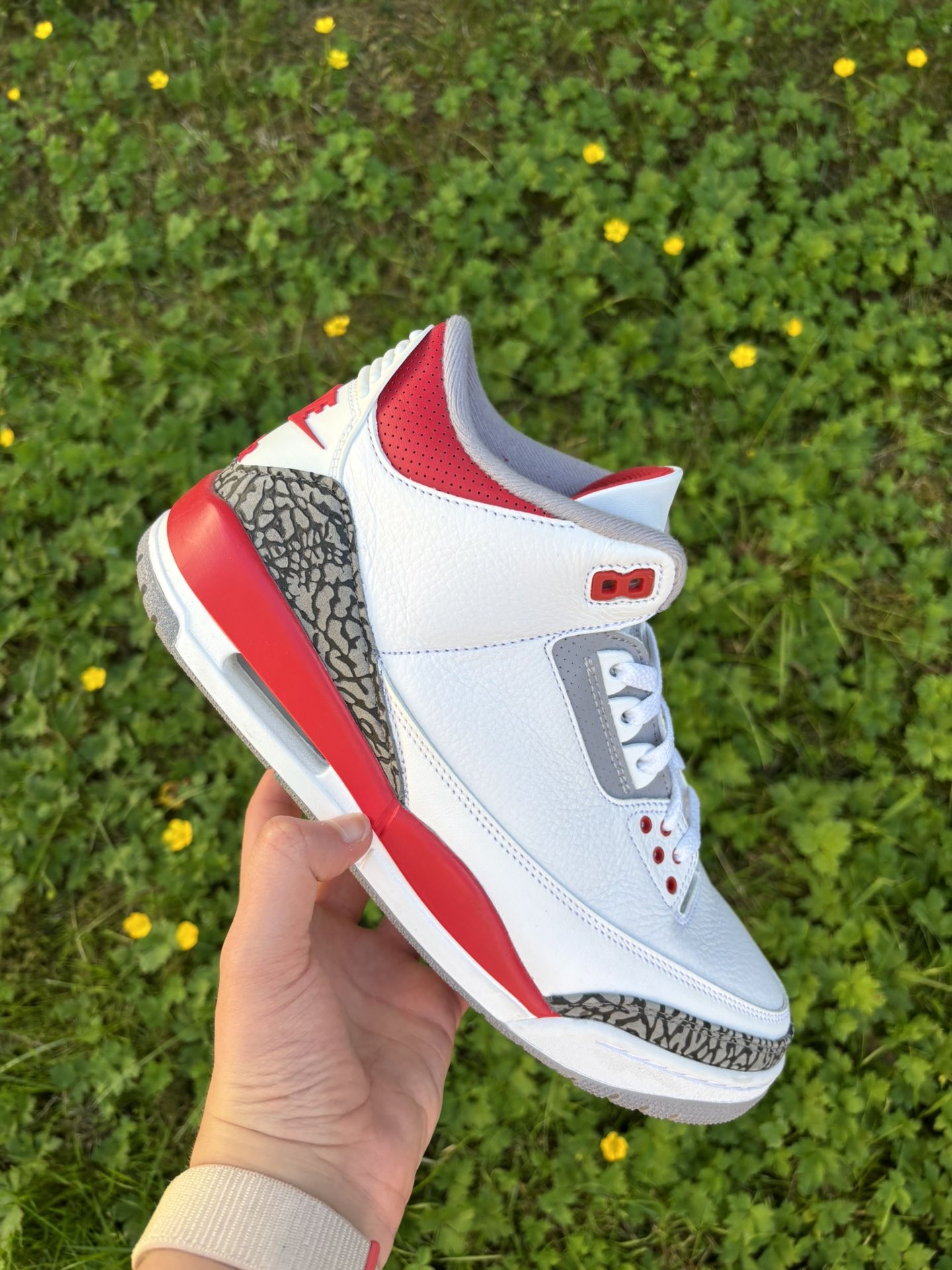 Jordan 3 Fire Red