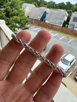 7in Semi Solid 10k Bracelet