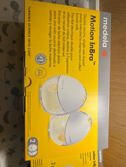 NEW SEALED MEDELA MOTION in bra pump