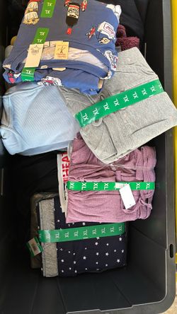 Brand New Clothing Available From Leggings, Sweaters, Shirts, Pants Dress Up Jeans In Different Sizes
