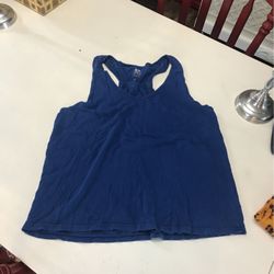 Size XL — Blue Tank