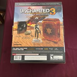 NEW - Factory sealed - PS3 Playstation Uncharted 3 Drake’s Deception Collector’s Edition