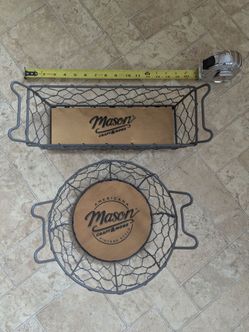 Mason wire baskets