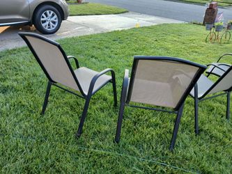 Out door chairs. Just wanted you to see the prices they have them for at Ollie's.  I'm selling all 4 for 75.00