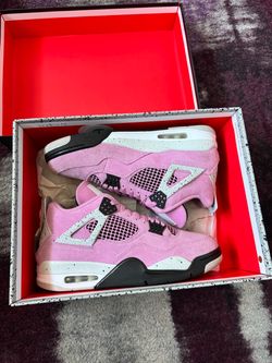 Size 10M - Jordan 4 Retro Pink Orchid