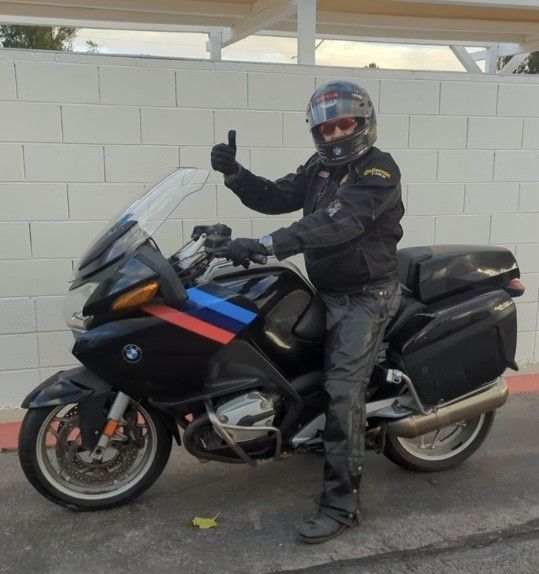 BMW R1200RT POLICE MOTORCYCLE. 