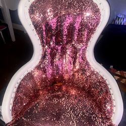 Reupholstered Authentic kemball reproduction Queen chair 